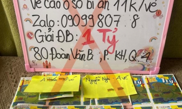 Công an có thông báo quan trọng tới người dân tham gia “xổ số cào online”