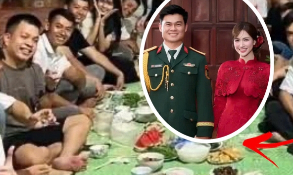 Hòa Minzy và chồng Đại úy tụ họp giản dị bên bạn bè, Erik - Đức Phúc góp mặt