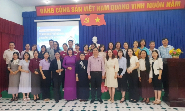 Khóa tập huấn Trainer of Trainers lan tỏa tinh thần Khởi nghiệp Đổi mới- Sáng tạo, thu hút đông nữ trí thức.