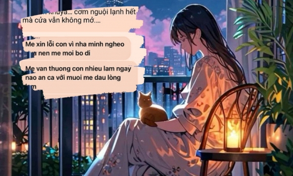 'Mẹ bỏ mình để đi theo người khác': Đoạn tin nhắn ngắn gọn nhưng gây nhức nhối nhất MXH hôm nay