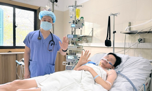 Ghép đa tạng domino lần đầu tiên tại Việt Nam thành công: cả 2 người bệnh nhận gan và tim - gan đều tỉnh táo sau 72 giờ