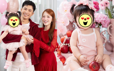 Puka và Gin Tuấn Kiệt lần đầu công khai cận dung mạo con gái 