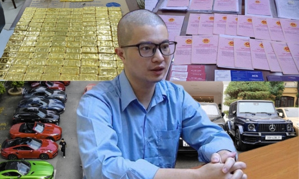 Cận cảnh khối tài sản gây choáng của Mr Pips: 41 ô tô hạng sang, 45 sổ đỏ, hơn 1.000 miếng vàng,... bị kê biên