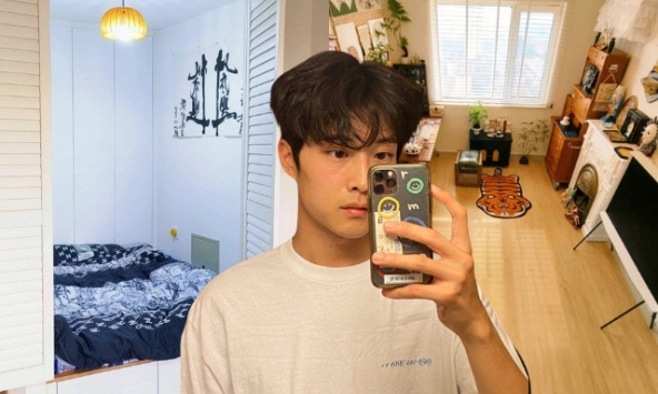 Căn nhà 33m2 của chàng trai sống một mình gây sốt: Phòng ngủ chỉ 3m2 nằm ngay trong phòng khách!