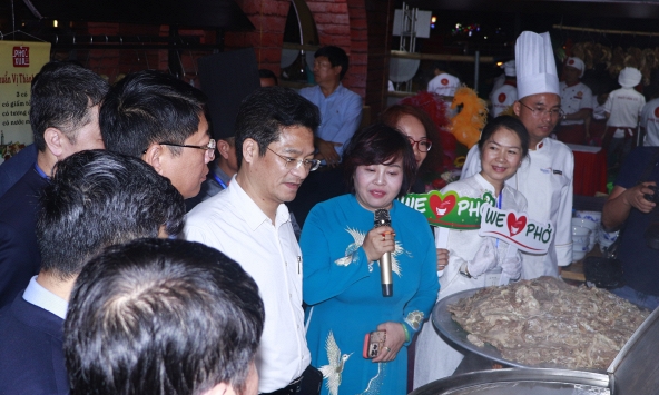 Gần 50 gian hàng phở của các nghệ nhân 3 miền được giới thiệu tại Festival Phở 2026