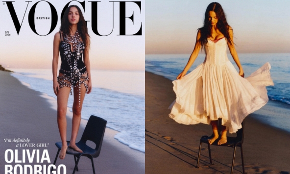 Khó hiểu cực độ với bộ ảnh siêu sao Gen Z mang ghế nhựa ra đứng giữa biển