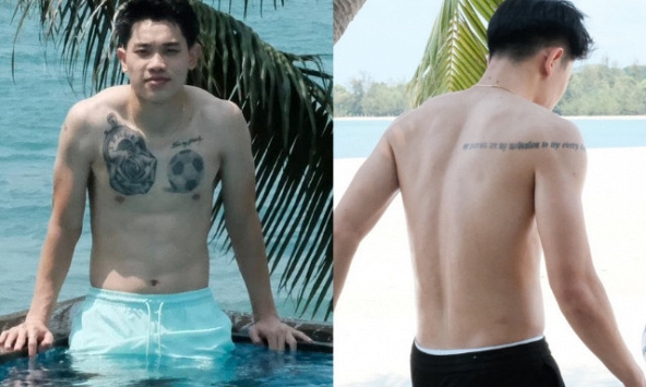 Hình xăm của Đình Bắc