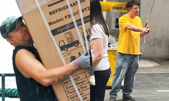 Nam thần thanh xuân bị hủy hoại vì 1 scandal: Giờ đi phát tờ rơi khuân vác, xin từng hộp sữa nuôi 4 con thơ