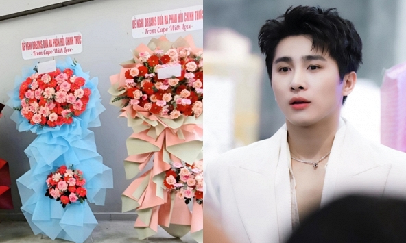 Công ty giải trí đầu tiên ở Việt Nam bị fan gửi hoa khiếu nại