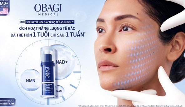 Obagi mở ra bước tiến mới của trẻ hóa da cấp độ tế bào với công nghệ tái tạo NAD+ độc quyền từ Hoa Kỳ