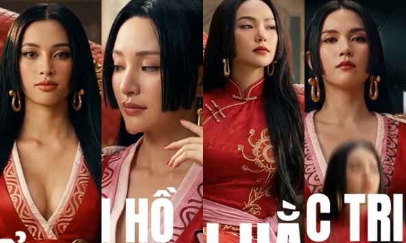 Tiểu Vy, Ngọc Trinh, Minh Hằng và chị Phiến gây sốt khi biến thành 'nữ hoàng hải tặc' Boa Hancok lừng lẫy