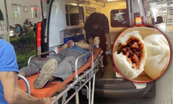 Người đàn ông suýt chết vì ăn 2 cái bánh bao kể: 'Lồng ngực tôi như muốn nổ tung'