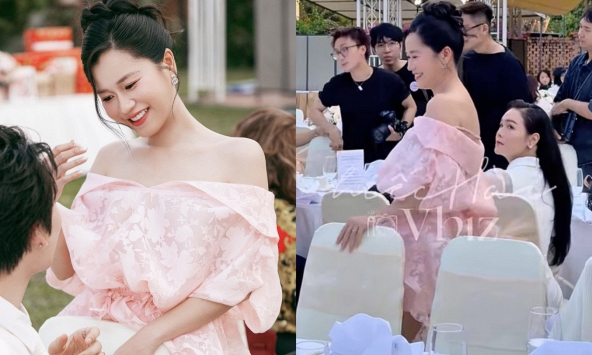 Nhan sắc “phát sáng” là điều khiến Lâm Vỹ Dạ nhận cú lườm cháy máy khi dự tiệc?
