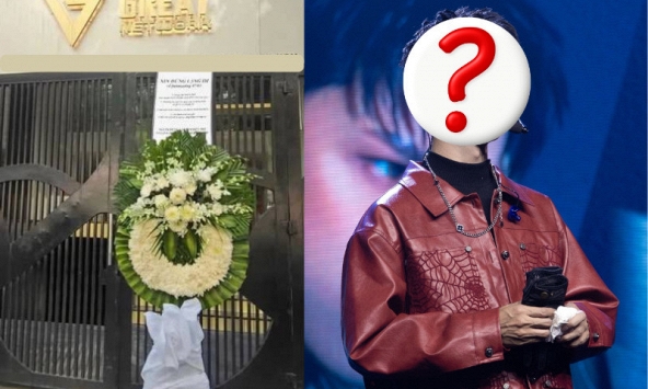 Thông báo nóng của công ty giải trí Việt bị gửi vòng hoa tang