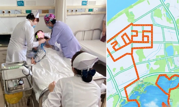 Đạp xe 47km để tạo 'bản đồ hình trái tim', nữ sinh suýt chết vì thuyên tắc phổi