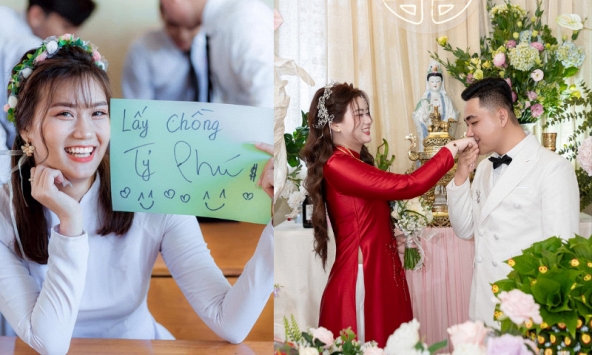 Điều ước năm 18 tuổi 7 năm sau đã thành sự thật, cô gái Vĩnh Long thành công lấy chồng Tỷ Phú