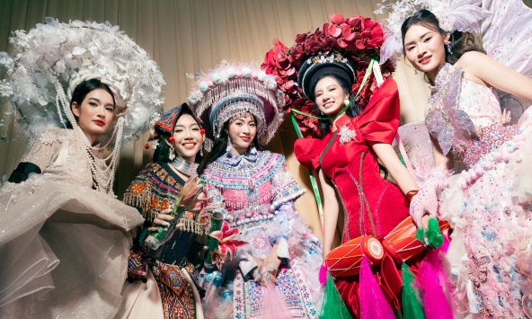 Rực rỡ sắc màu văn hoá tại Đêm chung khảo  Miss World Vietnam 2025