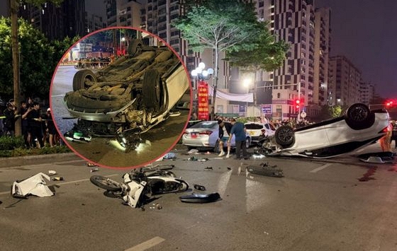 Vụ xe 'điên' tông liên hoàn tại Hà Nội: Kết quả kiểm tra nồng độ cồn của tài xế