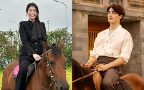 Có cho tiền cũng không dám 'đẩy thuyền' Thiên Ân với trai đẹp 1m85