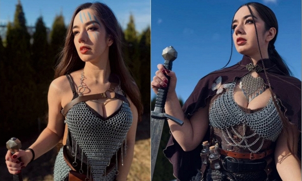 Cosplay game AAA mới ra mắt theo phong cách gợi cảm, nữ streamer nổi tiếng không ngờ, xem trang cá nhân càng thêm ấn tượng