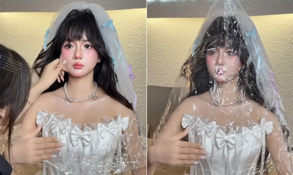 Hóa thành búp bê, hot girl xinh đẹp hút cả triệu view, khiến người xem ngỡ ngàng vi nhan sắc 'đỉnh chóp'