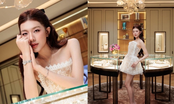 “Mỹ nhân trăm tỷ” sinh năm 2003 gây chú ý khi diện trang sức xa xỉ, khí chất ngày càng thăng hạng