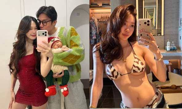 Sinh con xong vẫn ‘đẹp’: Ly Phạm khoe sắc vóc nóng bỏng, cuộc sống chuẩn rich mom