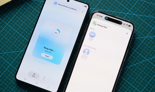 Tạm biệt Zalo, Messenger, điện thoại Samsung đã có thể AirDrop siêu tiện với iPhone