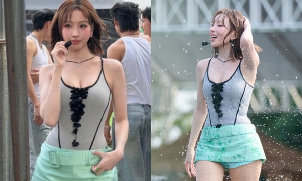 Nhan sắc gái xinh không cần 'thiếu vải' vẫn thiêu đốt mọi ánh nhìn với mốt đi biển kín đáo đầy quyến rũ