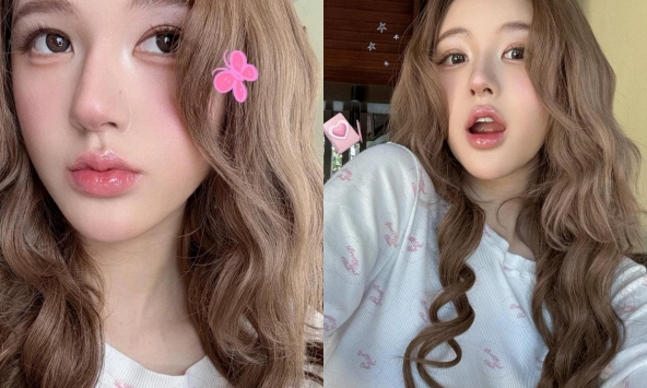 Triệu Lộ Tư xứng danh chiến thần 'chơi' tóc, màu tóc mới khiến mặt sáng như gắn filter