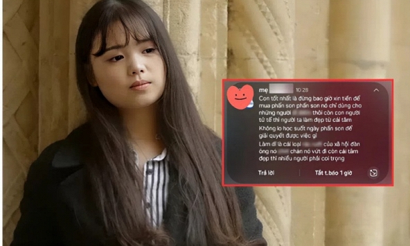 Con gái xin mua cây son dưỡng, bà mẹ nhắn 1 tin mà cư dân mạng Việt sửng sốt: Quá bất ổn rồi!