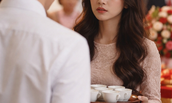 Dự lễ ăn hỏi của chị bạn, chân dung chú rể khiến cô gái 'chết lặng', không dám tin vào mắt mình 