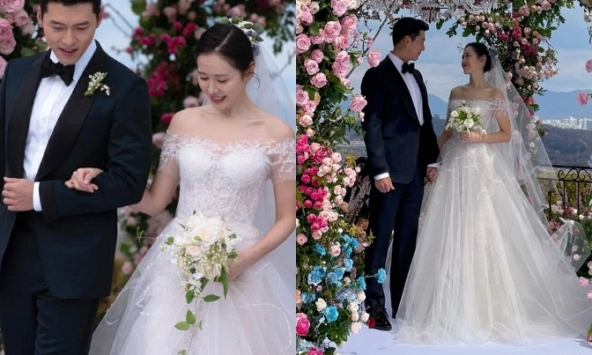 Son Ye Jin tung ảnh cưới HD chưa từng công bố nhân dịp kỷ niệm 4 năm kết hôn: Visual đỉnh cao không hot bằng chi phí hôn lễ