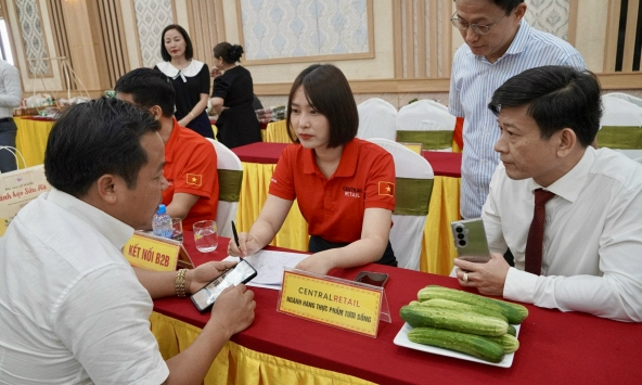 55 Doanh nghiệp, Hợp tác xã của tỉnh Hà Tĩnh tham gia kết nối cung cầu 