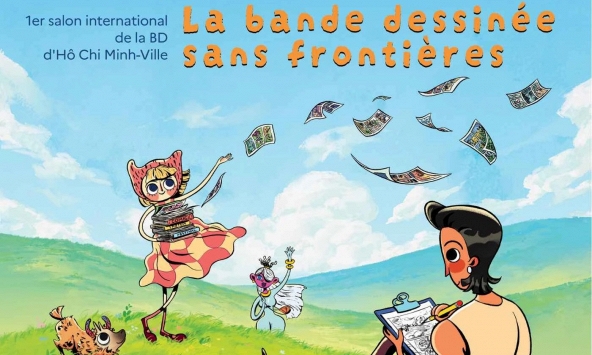 Nghệ thuật truyện tranh Wallonie-Bruxelles được giới thiệu tại Liên hoan Truyện tranh Quốc tế TP.HCM