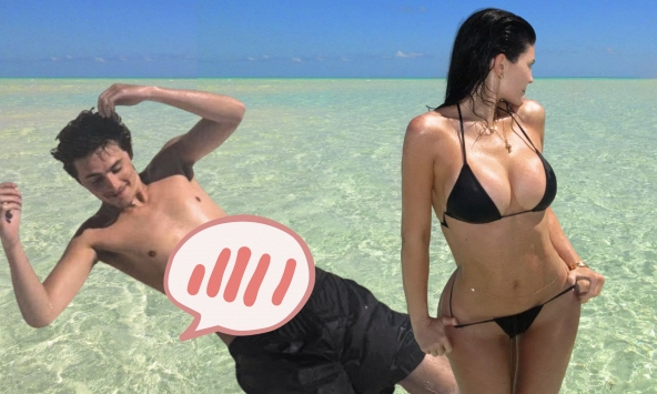 Tội cho bụng sữa của Timothée Chalamet khi va phải 'thánh body' Kylie Jenner