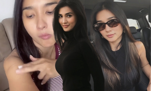 Kim Tuyến bị nghi là mỹ nhân tiếp theo bắt trend nhuộm da nâu