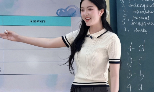 Bật mí sức hút của cô giáo tiếng Anh 'nhà người ta': Vừa giỏi vừa duyên, thảo nào người xem 'mê tít'!