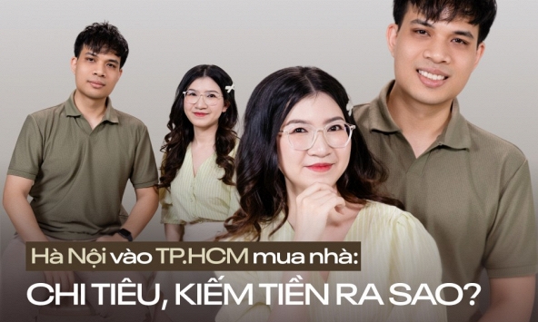 VIDEO Vợ chồng Hà Nội chuyển vào TP.HCM, từ 300 triệu tích lũy mua nhà, sau 3 năm trả hết: Kiếm tiền, tiêu tiền kiểu gì để không kiệt sức?