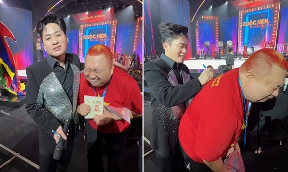 Fan Hàn Quốc có biểu hiện 'lạ', liên tục kêu 'ôi trời ơi' khi gặp Tùng Dương