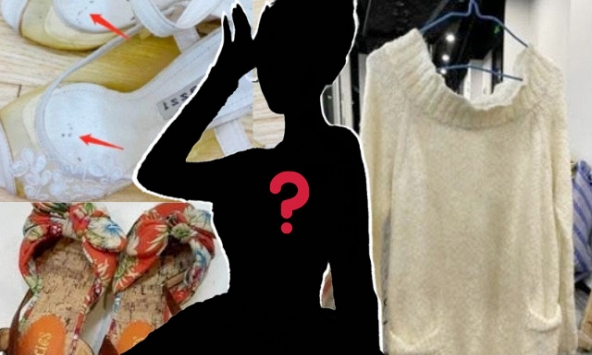 Phát hãi với màn pass đồ 'cũ, bẩn, ngáo giá' của mỹ nhân tai tiếng nhất showbiz: Giày dính đất bán 880.000, áo len xù lông giãn cổ tận 500.000