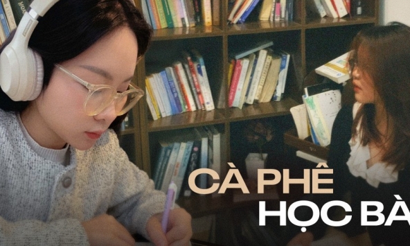 Sinh viên rủ nhau ra quán cà phê học bài: “Nếu ngồi ở nhà thì rất dễ trì hoãn, còn ra ngoài thì buộc phải làm xong”