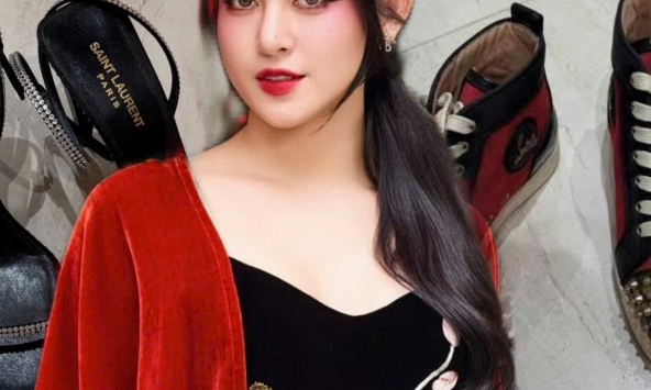 Drama pass đồ của Á hậu Huyền My chưa dừng lại: Đôi giày từng đăng bán giá 1,5 triệu năm 2024 nay tăng giá lên thành 6,9 triệu