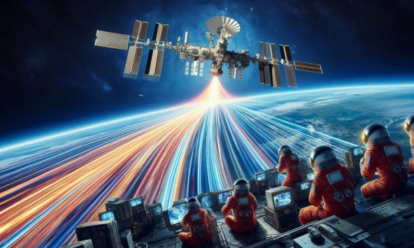 Cách Trái đất 406.800km, 'phép màu' nào giúp các phi hành gia trên tàu Artemis II gửi hình ảnh về?