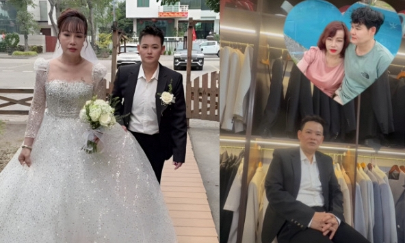 “Cô dâu 62 tuổi” Thu Sao chụp ảnh cưới với tình trẻ sau ly hôn, thái độ của bạn trai kém tuổi gây chú ý