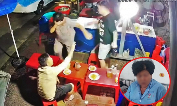 Cụ bà bị nam thanh niên hành hung ở quán ăn khuya: Một gia đình đến thăm hỏi, xin được bỏ qua