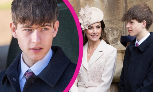 Không phải George hay Louis, mỹ nam tỏa sáng đứng cạnh Vương phi Kate trong lễ Phục sinh Hoàng gia Anh năm nay là ai?