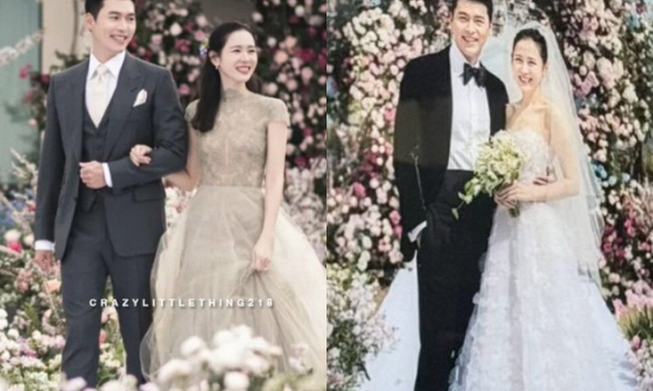 Hình cưới chưa từng công bố của Son Ye Jin - Hyun Bin: Tuyệt đối điện ảnh, đẹp không kém cảnh phim ngôn tình 