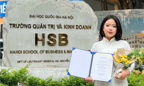 Nữ sinh Đại học Quốc gia Hà Nội ghi dấu ấn với nghiên cứu Scopus và loạt học bổng quốc tế