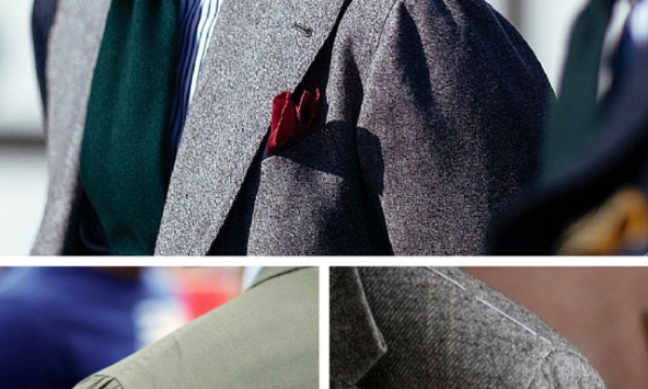 Phong cách suit vai nhăn và cà vạt thắt lệch: Tưởng suồng sã nhưng lại là biết chơi